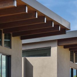cantilevered roof