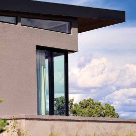 cantilevered roof