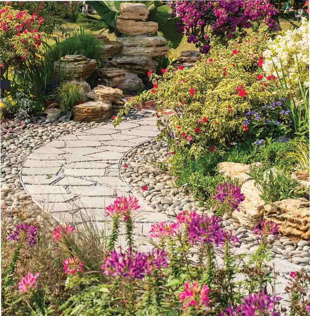 floral path