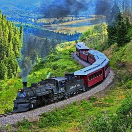 Cumbres and Toltec train