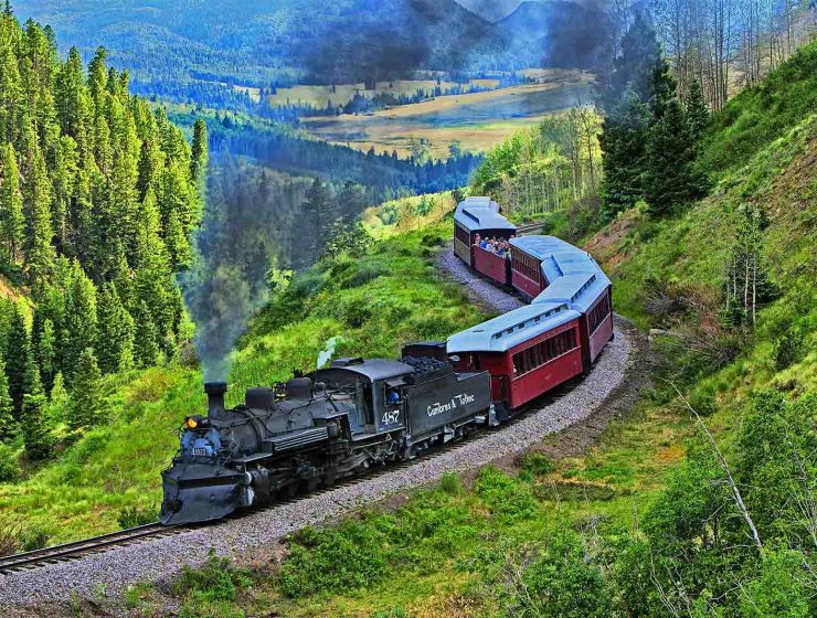 Cumbres and Toltec train