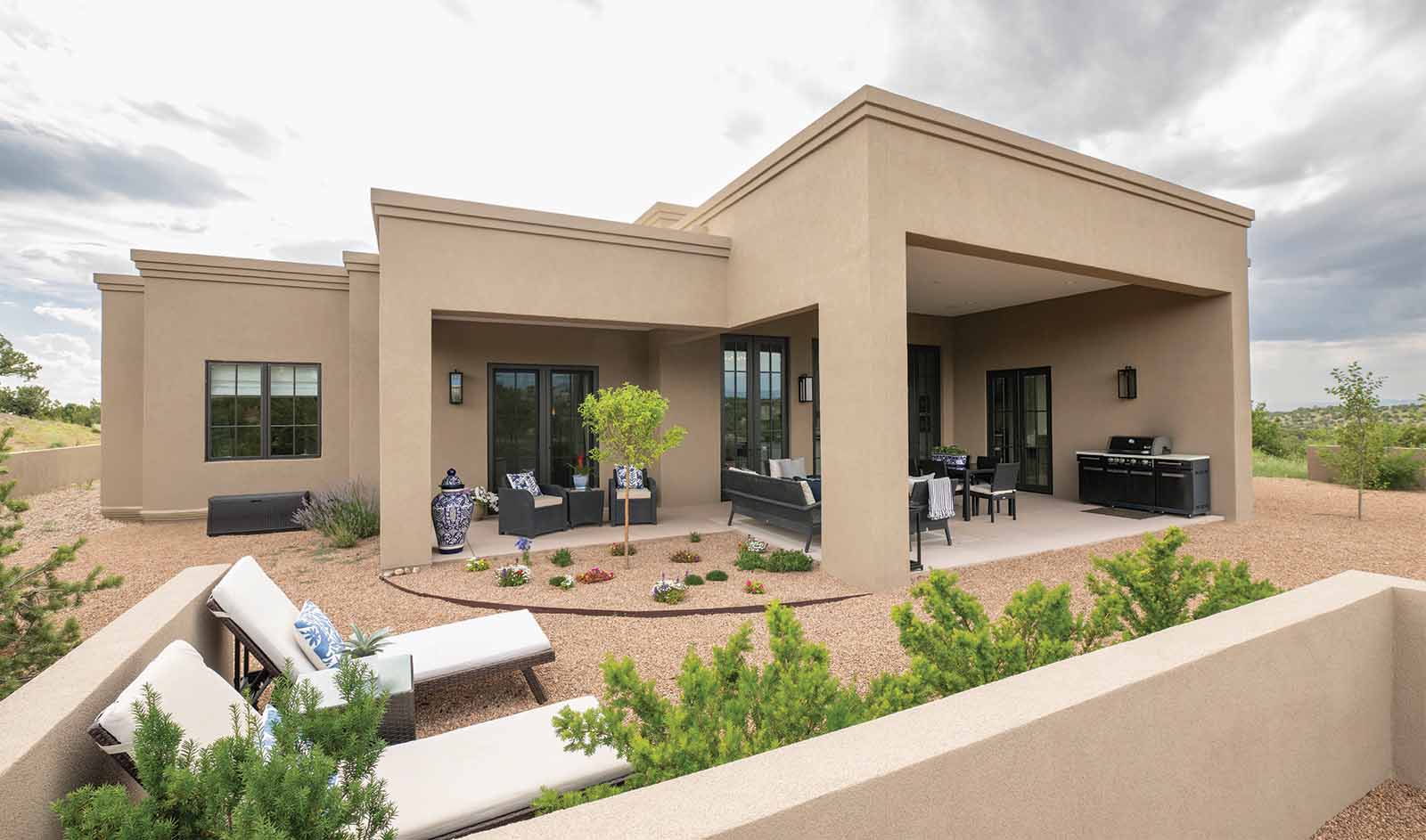 Outdoor living space