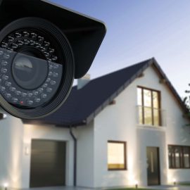 exterior home security camera