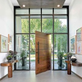 North Valley home entry