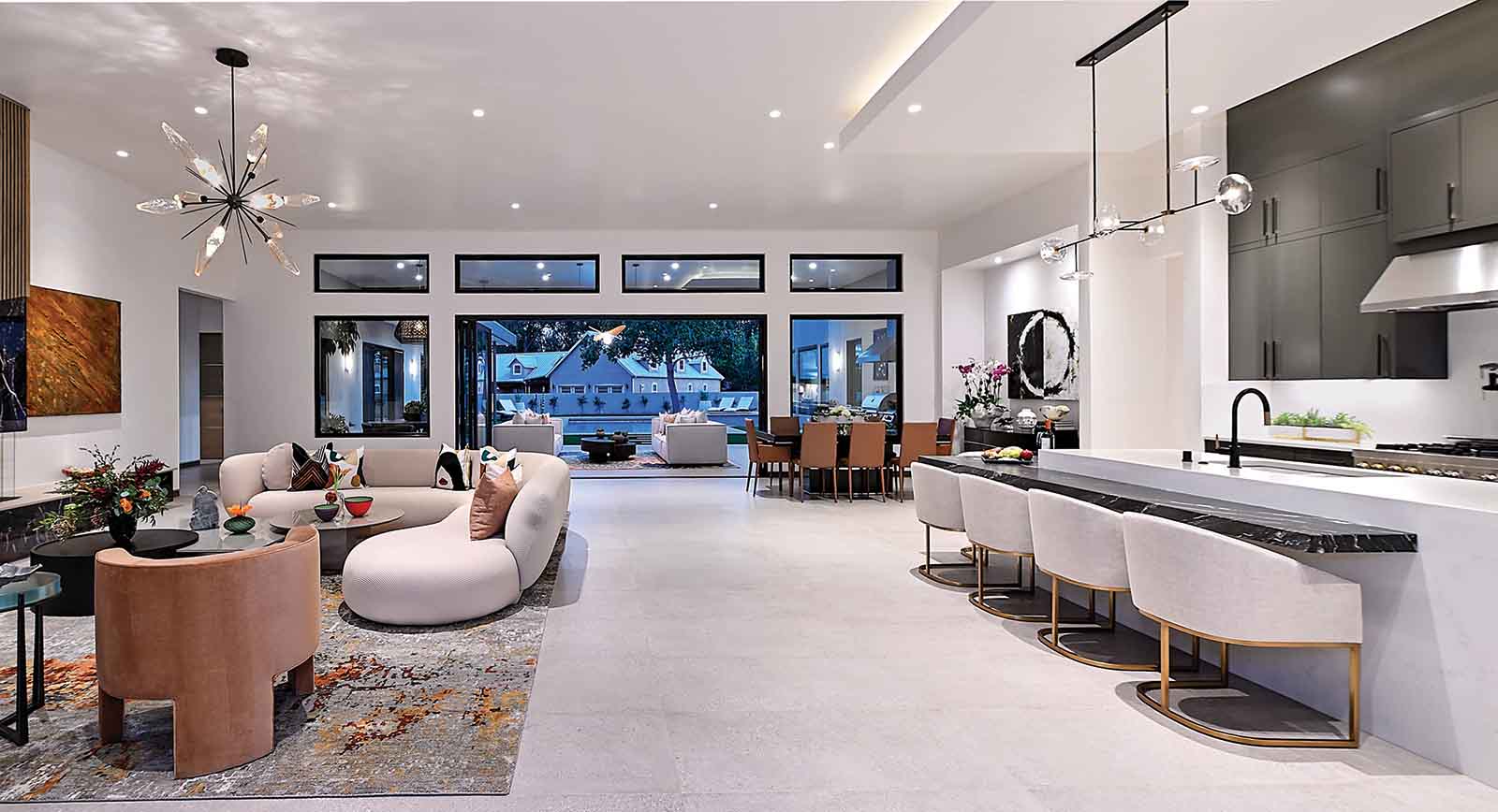 North Valley living and kitchen