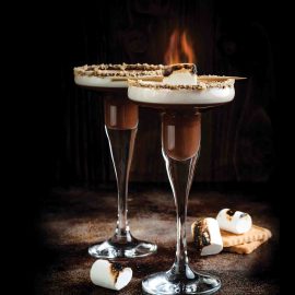 Toasted Smore Martini