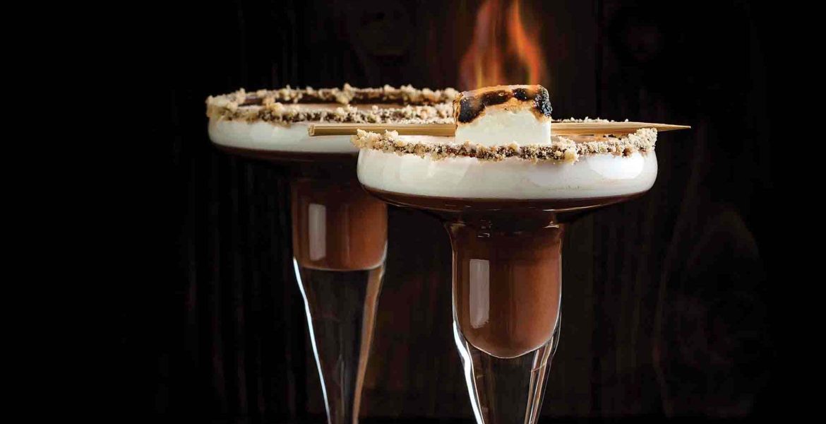 Toasted Smore Martini