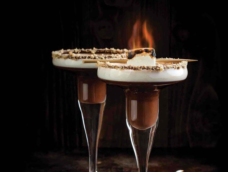 Toasted Smore Martini