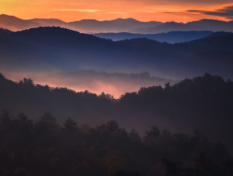 scenic drives through the smokies