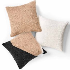 boucle pillows