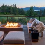 Peace in the West patio firepit