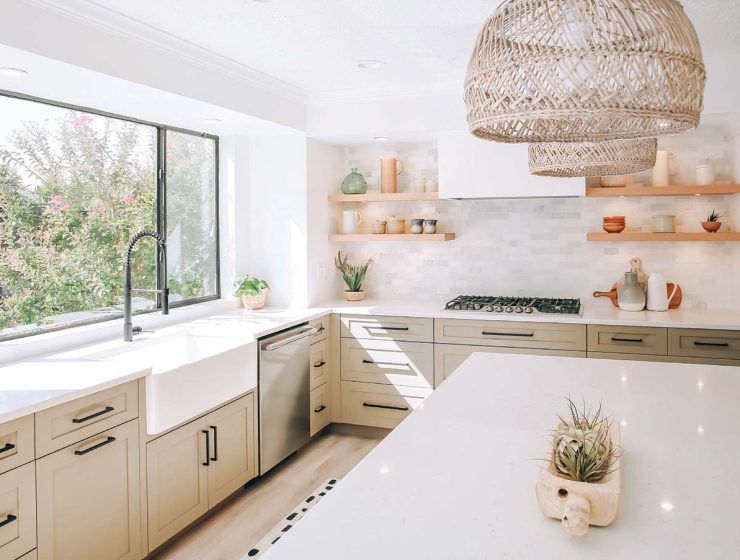 light and bright kitchen